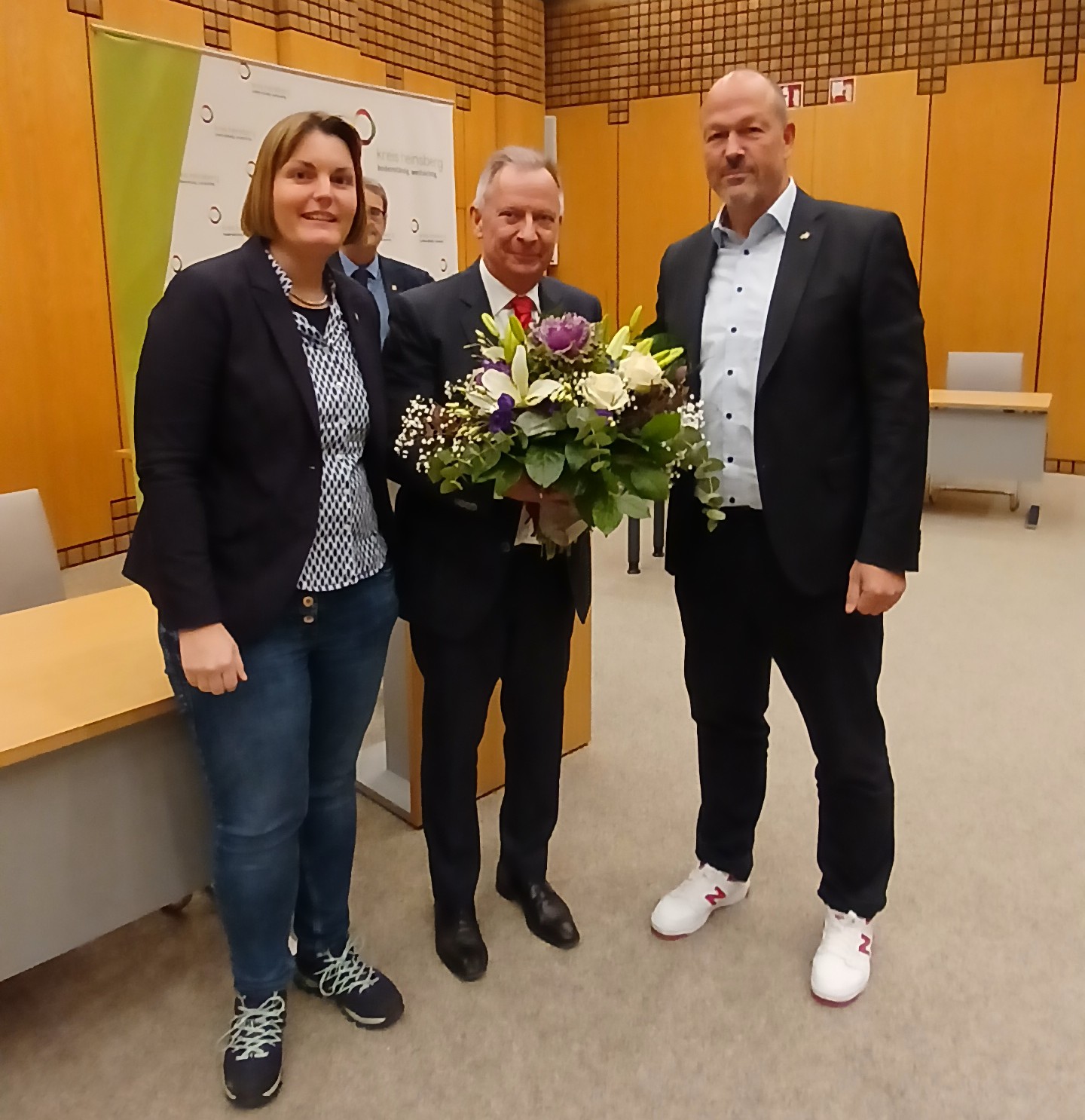 Anna Stelten, Stephan Pusch und Harald Schler